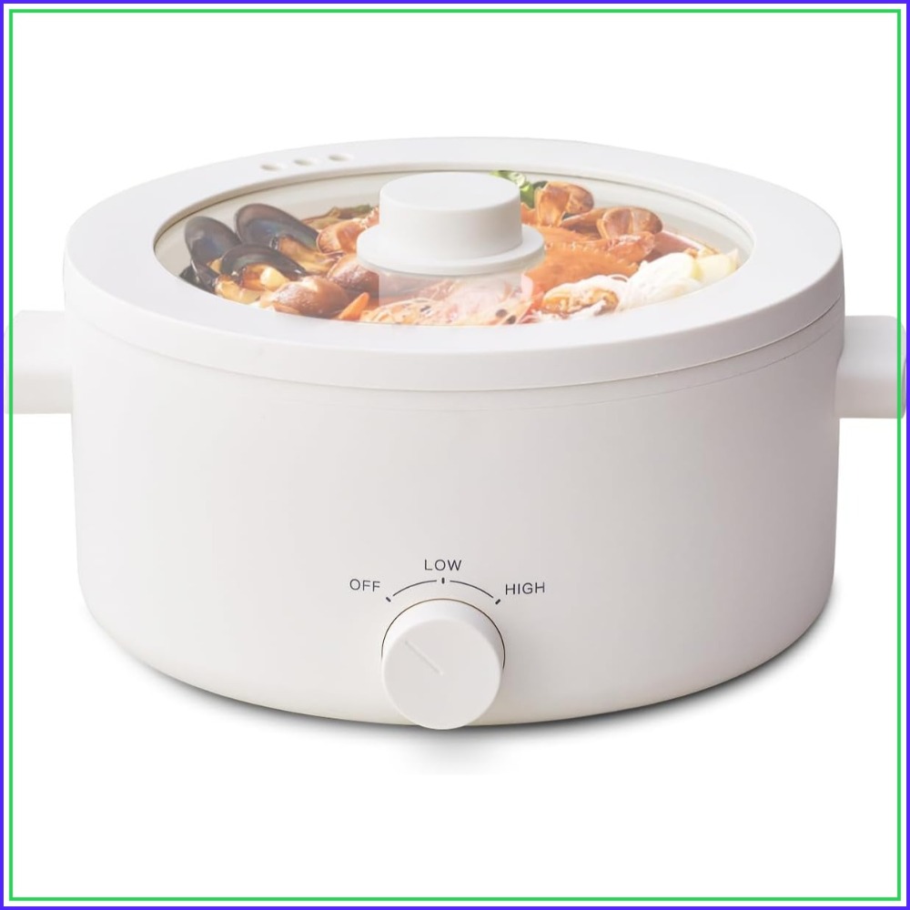 Hot Pot Portable Dual - Elektryczny garnek do gotowania, przenośny garnek