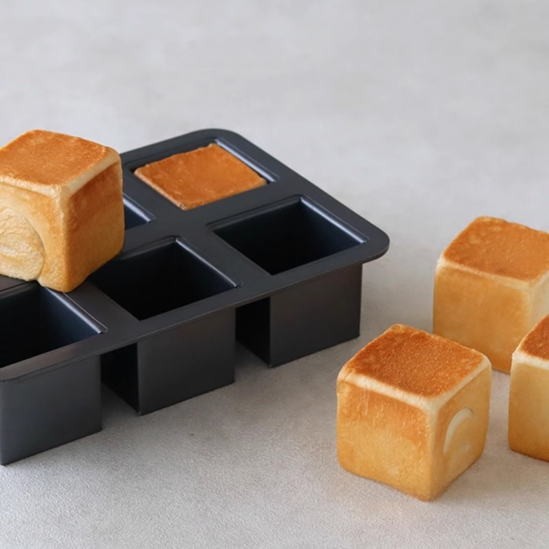 Home Cooking In Japanese - Mała kwadratowa blacha do pieczenia chleba