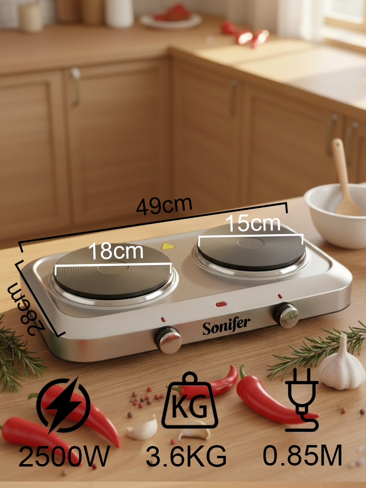 Elektryczna kuchenka dwupalnik – Hot Pot Portable Dual recenzja i cena