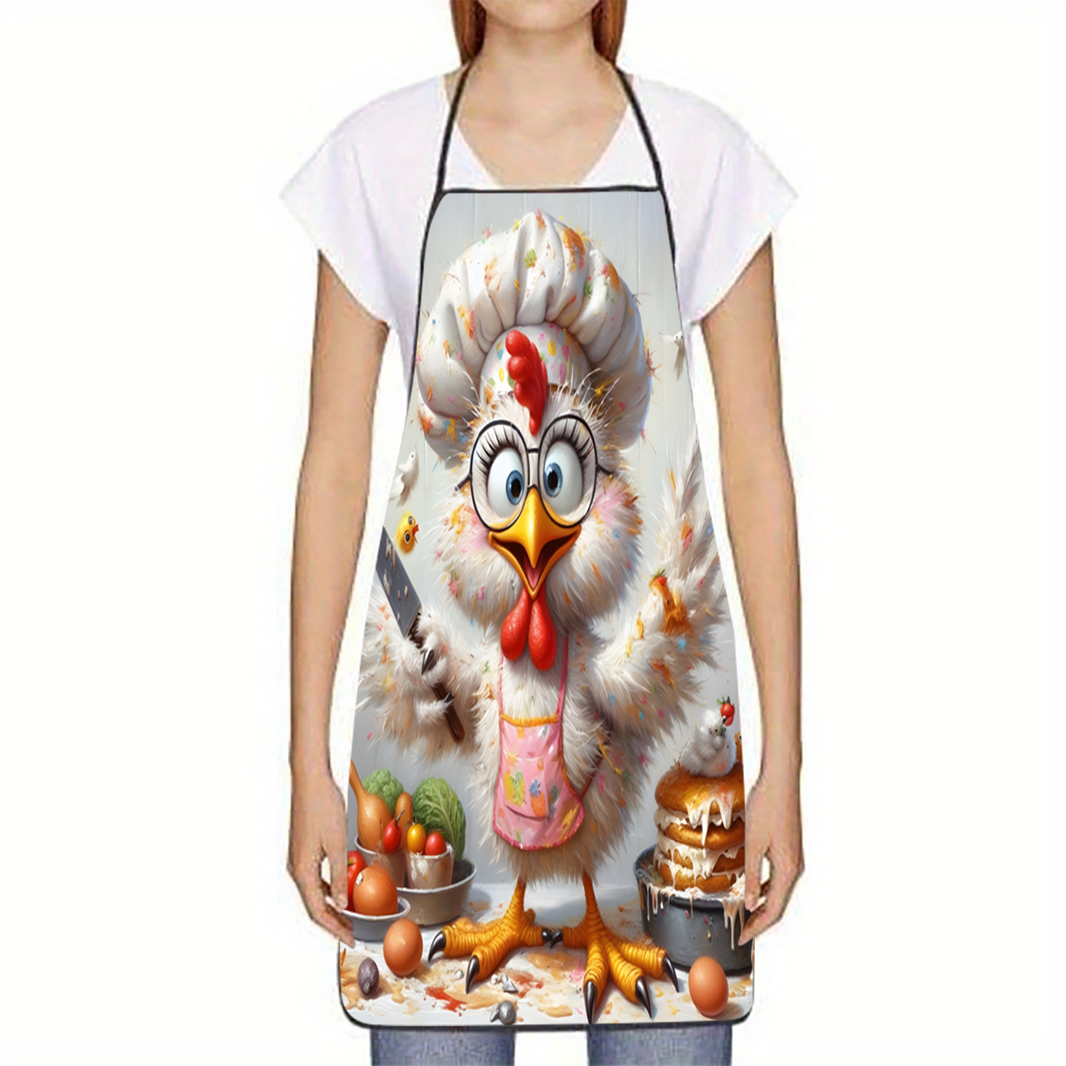 Zabawny fartuch kuchenny z kur – Home Cooking Chef recenzja i cena