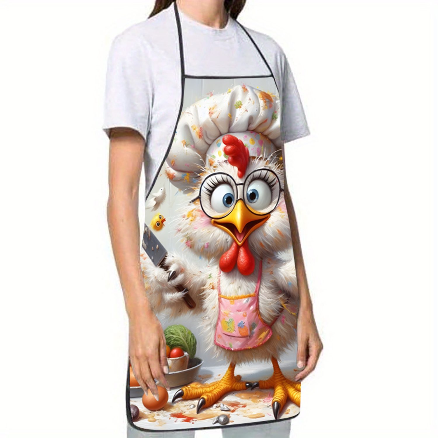 Zabawny fartuch kuchenny z kur – Home Cooking Chef recenzja i cena