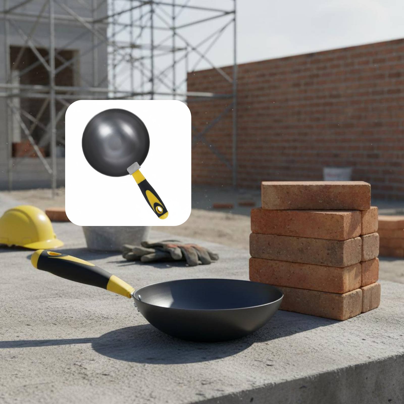 Łopatka do mieszania cementu,  – Wok Carbon Steel recenzja i cena