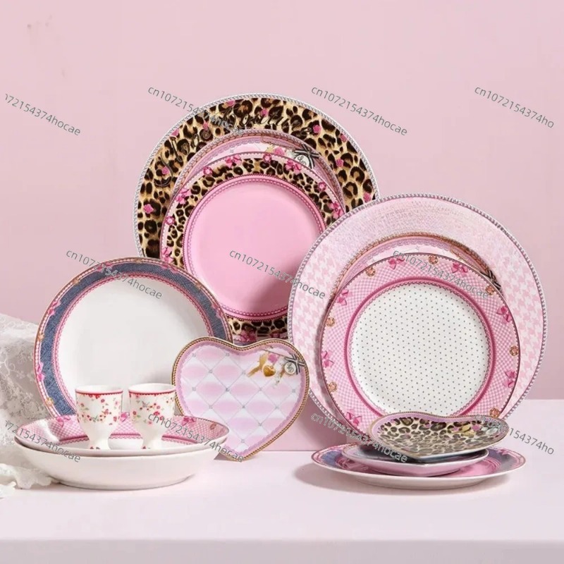 Różowy ceramiczny talerz w ksz – Home Cooking Dishes recenzja i cena