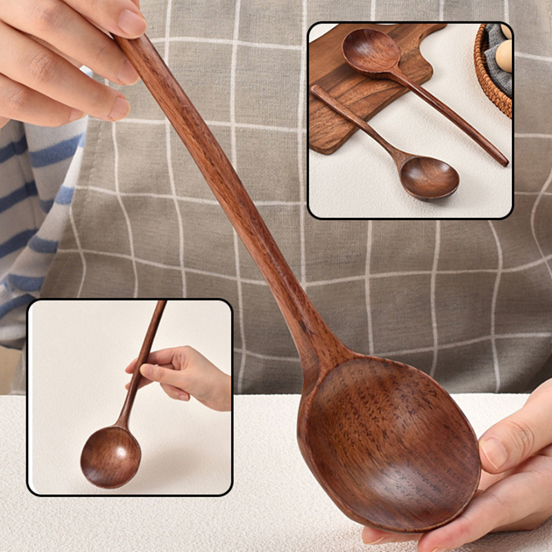 Długa drewniana łyżka do ramen – Home Cooking In Japanese recenzja i cena