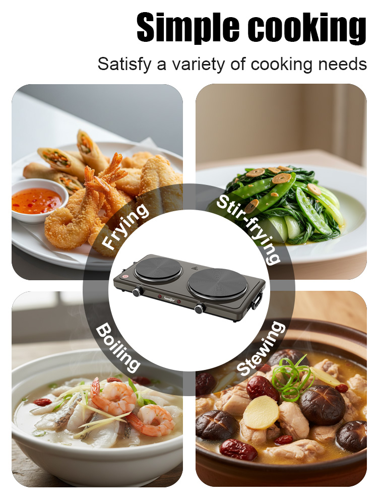 Elektryczna płyta grzewcza Son – Hot Pot Portable Dual recenzja i cena