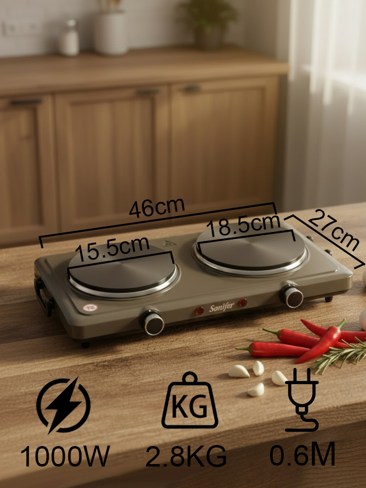 Elektryczna płyta grzewcza Son – Hot Pot Portable Dual recenzja i cena