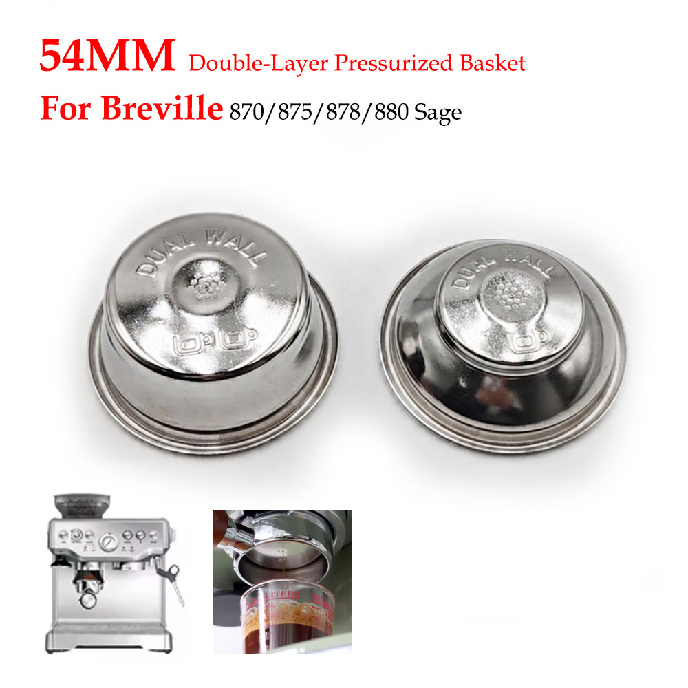 Dwuwarstwowy kosz filtra ciśni – Breville Espresso Bes870 recenzja i cena
