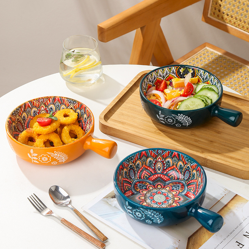 Ceramiczne miseczki w kropki,  – Home Cooking Dishes recenzja i cena