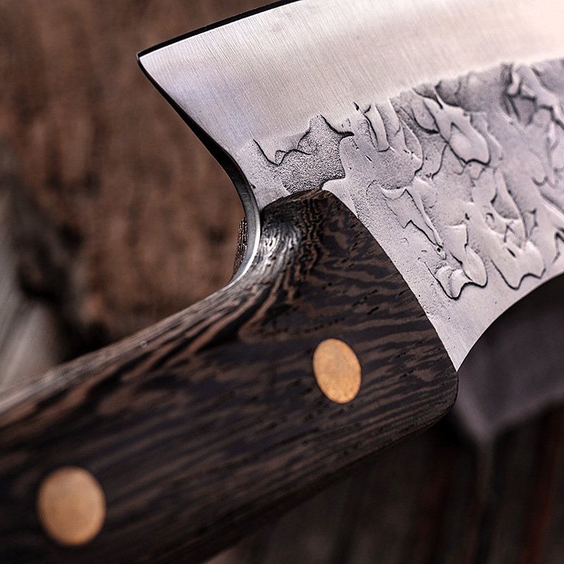 Kucie japoński nóż z pełnym uc – Wok Carbon Steel recenzja i cena