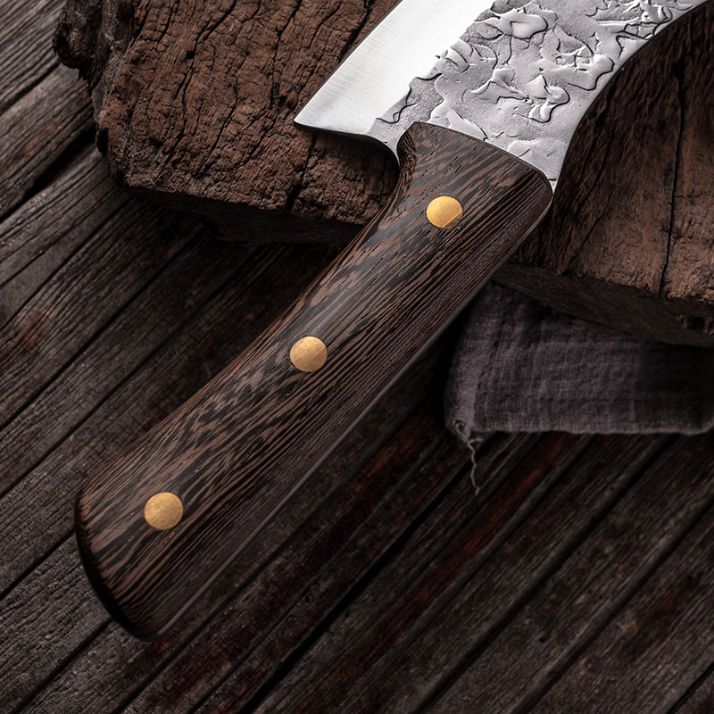 Kucie japoński nóż z pełnym uc – Wok Carbon Steel recenzja i cena